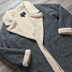 Sweet Rain Cream Sherpa Jacket